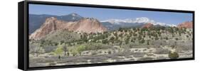 Usa, Colorado, Rockies, Rocky Mountains, Colorado Springs-Christian Heeb-Framed Stretched Canvas