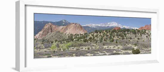 Usa, Colorado, Rockies, Rocky Mountains, Colorado Springs-Christian Heeb-Framed Photographic Print