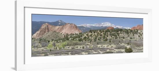 Usa, Colorado, Rockies, Rocky Mountains, Colorado Springs-Christian Heeb-Framed Photographic Print