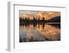 USA, Colorado, Rocky Mountain National Park. Sprague Lake at Sunset-Cathy & Gordon Illg-Framed Photographic Print