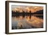 USA, Colorado, Rocky Mountain National Park. Sprague Lake at Sunset-Cathy & Gordon Illg-Framed Photographic Print