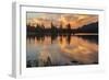 USA, Colorado, Rocky Mountain National Park. Sprague Lake at Sunset-Cathy & Gordon Illg-Framed Photographic Print