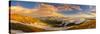 USA, Colorado, Rocky Mountain NP. Overlook from Trail Ridge Road.-Fred Lord-Stretched Canvas
