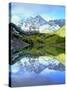 USA, Colorado. Rocky Mountains, Maroon Bells Reflect into Maroon Lake-Jaynes Gallery-Stretched Canvas