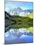 USA, Colorado. Rocky Mountains, Maroon Bells Reflect into Maroon Lake-Jaynes Gallery-Mounted Premium Photographic Print