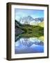 USA, Colorado. Rocky Mountains, Maroon Bells Reflect into Maroon Lake-Jaynes Gallery-Framed Photographic Print