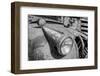 USA, Colorado. Rusty old vintage truck. Headlight detail.-Cindy Miller Hopkins-Framed Photographic Print