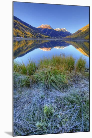 USA, Colorado, San Juan Mountains. Frosty morning at Crystal Lake.-Jaynes Gallery-Mounted Premium Photographic Print