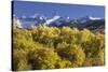 USA, Colorado, San Juan Mountains. Mountains and autumn landscape.-Jaynes Gallery-Stretched Canvas