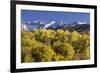 USA, Colorado, San Juan Mountains. Mountains and autumn landscape.-Jaynes Gallery-Framed Premium Photographic Print