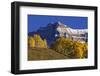 USA, Colorado, San Juan Mountains. Mountains and autumn landscape.-Jaynes Gallery-Framed Photographic Print