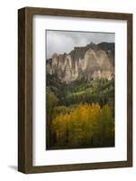 USA, Colorado, San Juan Mountains. Storm Clouds over Mountain-Don Grall-Framed Photographic Print