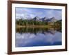 USA, Colorado, San Juan National Forest, Grenadier Range Reflects in Molas Lake in Autumn-John Barger-Framed Photographic Print