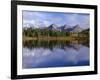 USA, Colorado, San Juan National Forest, Grenadier Range Reflects in Molas Lake in Autumn-John Barger-Framed Photographic Print