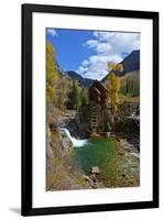 USA, Colorado, scenic historic Crystal Mill.-Bernard Friel-Framed Premium Photographic Print