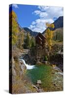 USA, Colorado, scenic historic Crystal Mill.-Bernard Friel-Stretched Canvas