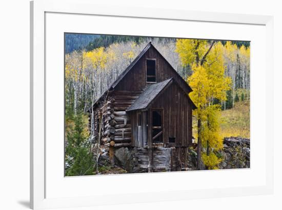 USA, Colorado, scenic historic Crystal Mill-Bernard Friel-Framed Premium Photographic Print