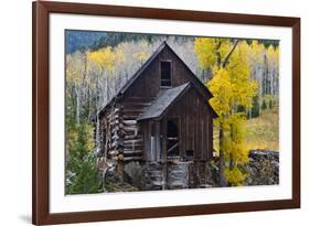 USA, Colorado, scenic historic Crystal Mill-Bernard Friel-Framed Premium Photographic Print