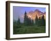 USA, Colorado, Snowmass Wilderness. The Maroon Bells in the morning.-Dennis Flaherty-Framed Photographic Print