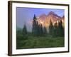 USA, Colorado, Snowmass Wilderness. The Maroon Bells in the morning.-Dennis Flaherty-Framed Photographic Print