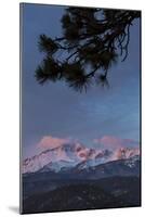 USA, Colorado. Sunrise on Pikes Peak-Don Grall-Mounted Photographic Print