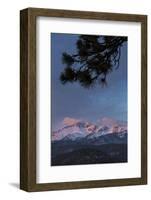 USA, Colorado. Sunrise on Pikes Peak-Don Grall-Framed Photographic Print