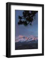 USA, Colorado. Sunrise on Pikes Peak-Don Grall-Framed Photographic Print