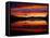 USA, Colorado, Sunset Ignites the Sky over Echo Lake, Arapaho National Forest-John Barger-Framed Stretched Canvas