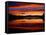 USA, Colorado, Sunset Ignites the Sky over Echo Lake, Arapaho National Forest-John Barger-Framed Stretched Canvas