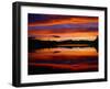 USA, Colorado, Sunset Ignites the Sky over Echo Lake, Arapaho National Forest-John Barger-Framed Photographic Print