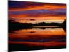 USA, Colorado, Sunset Ignites the Sky over Echo Lake, Arapaho National Forest-John Barger-Mounted Photographic Print