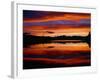 USA, Colorado, Sunset Ignites the Sky over Echo Lake, Arapaho National Forest-John Barger-Framed Photographic Print