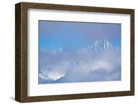 USA, Colorado, Uncompahgre National Forest. Autumn sunrise on foggy Wilson Peak.-Jaynes Gallery-Framed Photographic Print