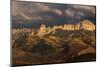 USA, Colorado, Uncompahgre National Forest. Panoramic autumn view of Cimarron Mountains at sunset.-Jaynes Gallery-Mounted Photographic Print