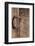 USA, Colorado, Westcliffe. Old wooden barn wall with bent horseshoe handle.-Cindy Miller Hopkins-Framed Photographic Print