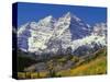 USA, Colorado, White River National Forest, Maroon Bells Snowmass Wilderness-John Barger-Stretched Canvas