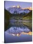 USA, Colorado, White River National Forest, Maroon Bells Snowmass Wilderness-John Barger-Stretched Canvas