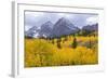 USA, Colorado, White River National Forest, Maroon Bells Snowmass Wilderness-John Barger-Framed Photographic Print