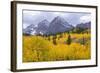 USA, Colorado, White River National Forest, Maroon Bells Snowmass Wilderness-John Barger-Framed Photographic Print