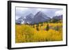 USA, Colorado, White River National Forest, Maroon Bells Snowmass Wilderness-John Barger-Framed Photographic Print