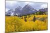 USA, Colorado, White River National Forest, Maroon Bells Snowmass Wilderness-John Barger-Mounted Photographic Print