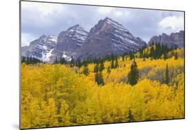 USA, Colorado, White River National Forest, Maroon Bells Snowmass Wilderness-John Barger-Mounted Photographic Print