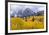 USA, Colorado, White River National Forest, Maroon Bells Snowmass Wilderness-John Barger-Framed Photographic Print