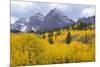 USA, Colorado, White River National Forest, Maroon Bells Snowmass Wilderness-John Barger-Mounted Photographic Print