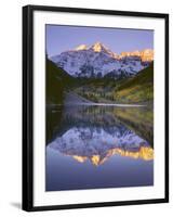 USA, Colorado, White River National Forest, Maroon Bells Snowmass Wilderness-John Barger-Framed Photographic Print