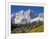 USA, Colorado, White River National Forest, Maroon Bells Snowmass Wilderness-John Barger-Framed Photographic Print