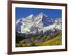 USA, Colorado, White River National Forest, Maroon Bells Snowmass Wilderness-John Barger-Framed Photographic Print