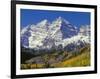 USA, Colorado, White River National Forest, Maroon Bells Snowmass Wilderness-John Barger-Framed Photographic Print