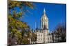 USA, Connecticut, Hartford of Connecticut State Capitol-Walter Bibikow-Mounted Photographic Print