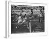 Usa Dave Sime and German Armin Hary at End of Men's 100-Meter Dash-null-Framed Premium Photographic Print